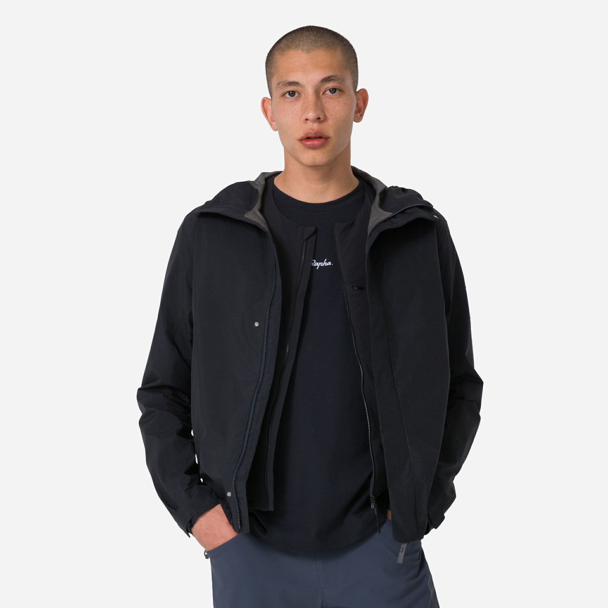 Gore-Tex Hooded Rain Jacket