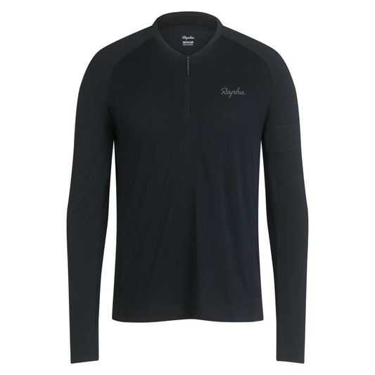 Explore Long Sleeve Zip Neck Tech T-shirt