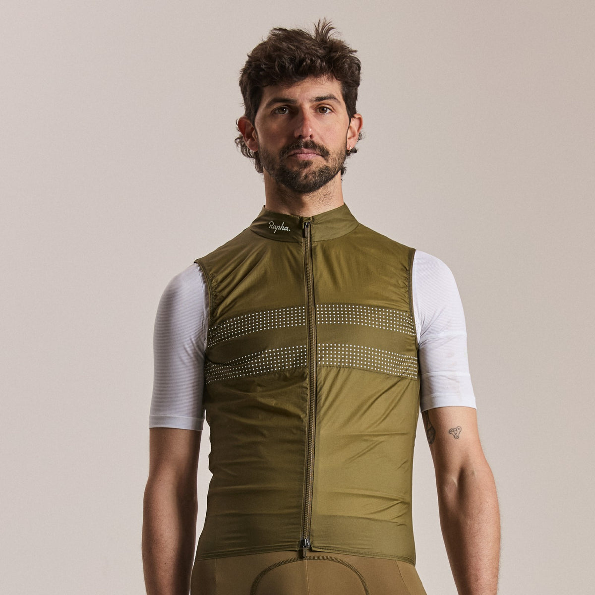 Dark Olive/White,XXS