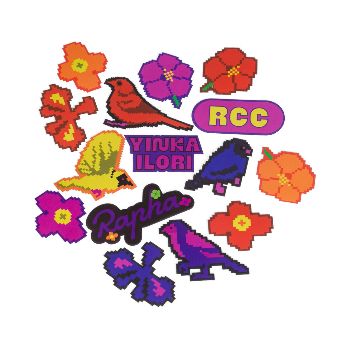 RCC + Yinka Ilori Sticker Pack
