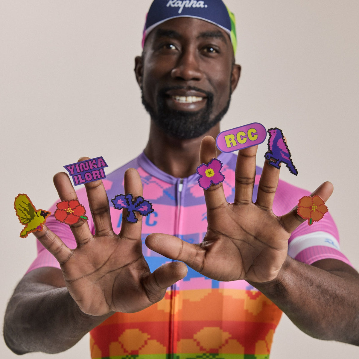 RCC + Yinka Ilori Sticker Pack