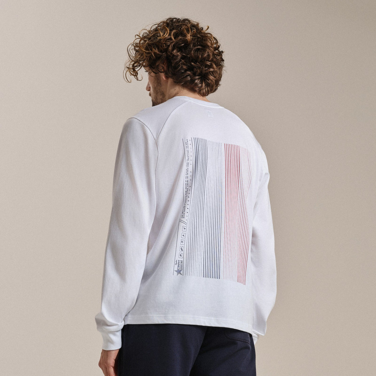 USA Long Sleeve Cotton T-Shirt