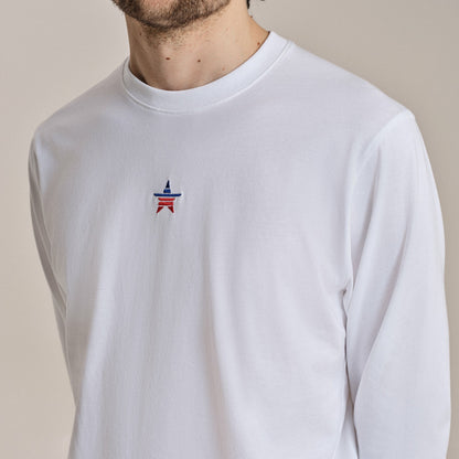 USA Long Sleeve Cotton T-Shirt