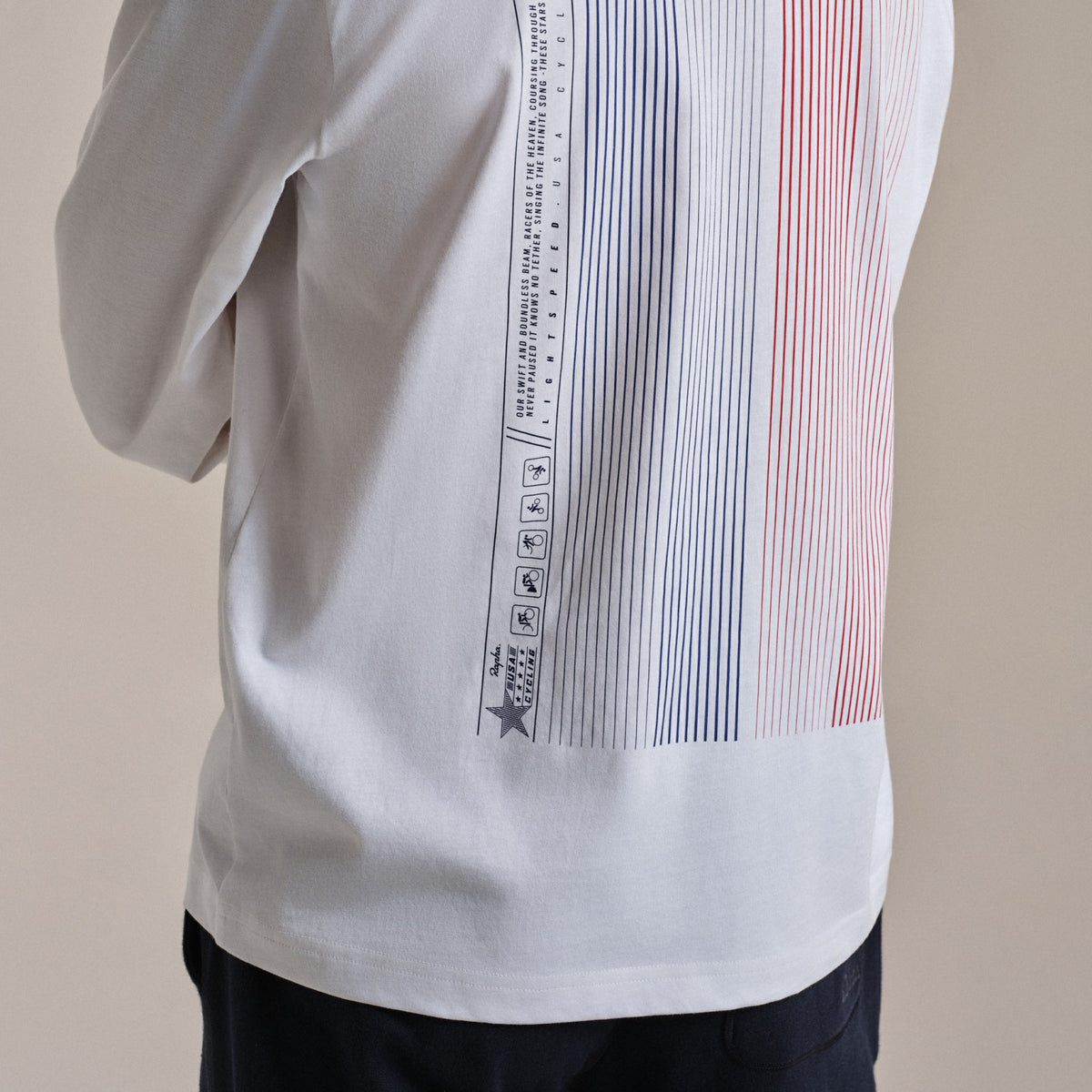 USA Long Sleeve Cotton T-Shirt
